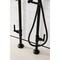 Aqua Vintage CCK8400DKL Freestanding Tub Faucet with Supply Line, Stop Valve, Matte Black CCK8400DKL - alternate 2